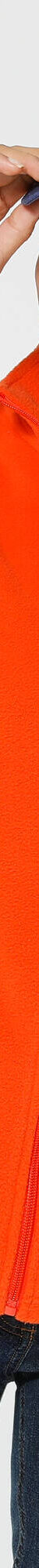 Veste polaire zippée manches longues (orange) Veste polaire zippée manches longues (orange)